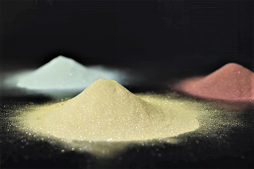 Powder plating materials