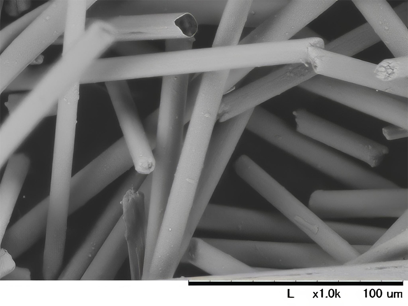 Coating of single fiber particles